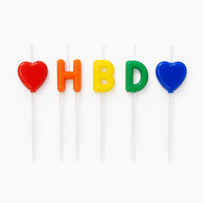 HBD Candle Set